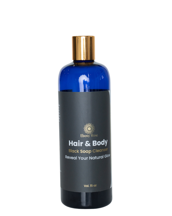 Black Soap Hair & Body Cleanser
