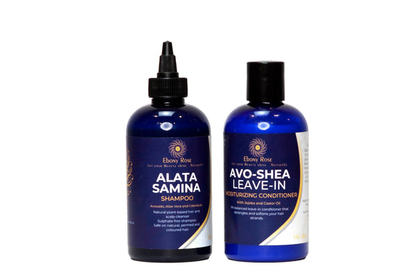 Healthy Hair Kit | Natural Hair Products Kit | Hair Kit | Ebony Rose
