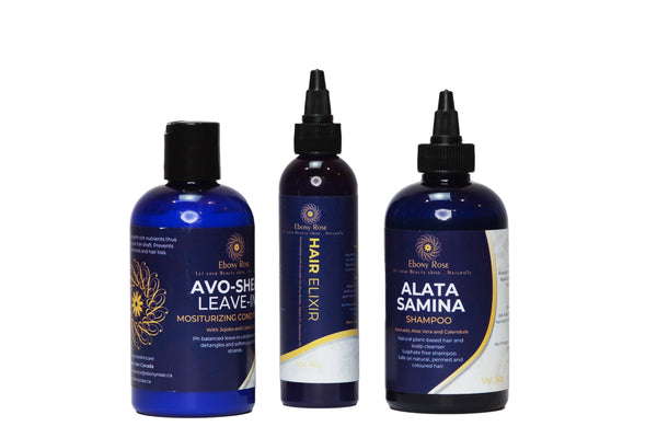 Healthy Hair Plus Kit | Healthy Hair Kit | Hair Kit | Ebony Rose